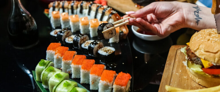 Savor authentic sushi made fresh with traditional techniques
